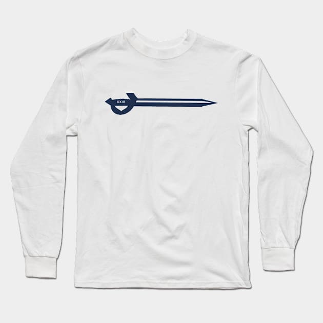 Musketeer Sword Long Sleeve T-Shirt by twothree